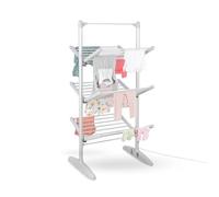 Minky SureDRI 3 Tier Heated Clothes Airer, 21m Drying Space and 18Kg Capacity, Electric Foldable Drying Rack, Fast Drying & Portable Electric Clothes Dryer