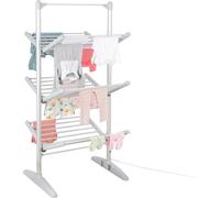 Minky SureDRI 3 Tier Heated Clothes Airer, 21m Drying Space and 18Kg Capacity, Electric Foldable Drying Rack, Fast Drying & Portable Electric Clothes Dryer