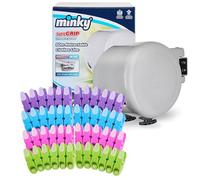 Minky SureGrip 30m Retractable Washing Double Line + 48 SureGrip Pegs