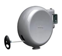 Minky Retractable Reel Outdoor Gardens Single Clothes Washing Line-15m