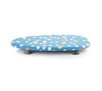 Minky Thermalite Table Top Ironing Board - Lightweight, Compact Iron Board, Ideal for Flats, Camping & Caravans, Cover Included, Secure Storage Saving Ironing Mat with Non Slip Feet, Black, 70 x 34cm
