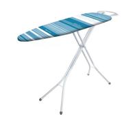 Minky White & Blue Metallic Effect Ironing Board (L)157Cm (W)41Cm