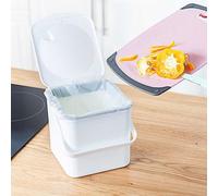 Minky White Compost 3.5L Food Waste Caddy White