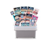 Minky Wilde Summer Cleaning Bundle, 13 Cleaning Products with 2 Storage Caddies, Microfibre Cloth, Sponges & Scourers, Home Essentials, Kitchen Accessories