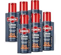 MinLab Alpec'in Caffeine Shampoo C1 250 ml (Pack of 6) | Against Thinning Hair | Shampoo for Stronger and Thicker Hair | Natural Hair Growth Shampoo for Men | Hair Care for Men Made in Germany