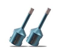 MINLAYCUT Diamond Core Drill Bits 6mm Tile Hole Saw Cutter 2pcs M14 Thread for Porcelain Tile Ceramic Granite Marble…