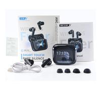 Minleshry AI Translation Earbuds, Real Time 130+ Languages Translator | BT5.4 Headphones, ANC ENC Noise Cancelling Earbuds, 10mm Spatial Sound, for Travel and Business