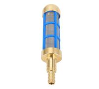 Minleshry High Pressure Washer Hose Inlet Filter, Stainless Steel Mesh | Water suction strainer with brass fitting, for 3/4 inch and 5/8 inch pump hose, garden hose, and pressure washer