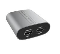 MINLIU HDMI eARC audio Extractor, 4K@60Hz eARC/ARC audio extraction to HDMI audio port output, support PCM 2.0, LPCM 5.1 / LPCM 7.1CH, DTS-HD Master Audio