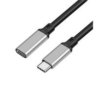 MINLIU USB C Extension Cable, USB Type-C Extension Cable 100W Fast Charging [USB 3.2 Gen 2] 20Gbps/Data Transfer 4K @ 60HZ Video Display Leads, Compatible with iPhone Android MacBook/iPad Pro (2M)