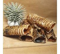MinMont Pets- Beef Trachea - Air Pipe - 12cm - 100% Beef - Natural Chew for Dogs - Raw Feeding - No Rawhide - 200g (approx 5 Pieces)
