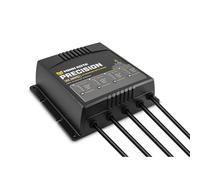 Minn Kota Precision MK 460PCL On-Board Battery Charger with 4 Charging Banks, 15 Amps per Bank