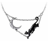 Alchemy Gothic Necklace Minnaloushe Silver-Coloured