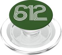 Minneapolis Minnesota 612 Twin Cities American Area Code PopSockets PopGrip for MagSafe
