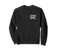 Minneapolis Minnesota 612 Twin Cities American Area Code Sweatshirt