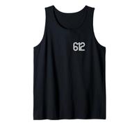 Minneapolis Minnesota 612 Twin Cities American Area Code Tank Top