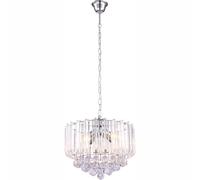 MINNESOTA CHROME/ CLEAR PENDANT LIGHT 4X E14/ 40W 15303