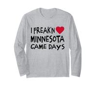 Minnesota Game Days Funny Locals Freak'n Love MN Long Sleeve T-Shirt
