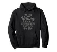Minnesota I'm Not Yelling That's How We Talk Funny Girls Pullover Hoodie