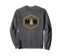 Minnesota MN Badge - Up North Minnesotan Sweatshirt