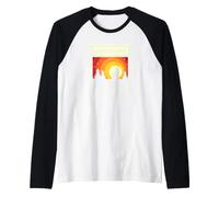 Minnesota Nature MN Wilderness Outdoors Wildlife Raglan Baseball Tee