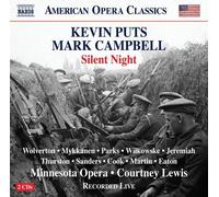 MINNESOTA OPERA/LEWIS: KEVIN PUTS: SILENT NIGHT (OPERA IN TWO A - CD BRAND NEW