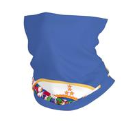 Minnesota State Flag print Cooling Multi Use Neck Gaiter Men's and Women's Summer Face Mask for Working, Running Sports