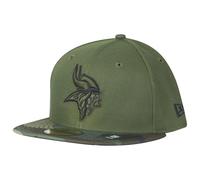Minnesota Vikings NFL Cap (Size 7 1/8) Adult New Era Green Fitted Hat - New