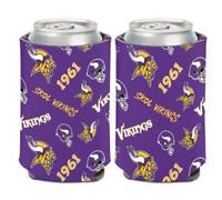 Minnesota Vikings Scatterprint Can Cooler 12 oz.