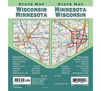 Minnesota / Wisconsin State Map