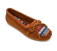 Minnetonka 402K Wildleder Mokassin Kilty Brown Arizona Edition, Schuhe Unisex:40