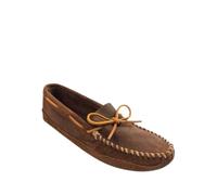 Minnetonka Men Double Bottom Softsole Mocassins, Brown (Brown), 7 UK