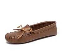 Minnetonka Double Deerskin Softsole
