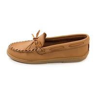 Minnetonka Men 890 Moosehide Classic Mocassins, Beige (Natural), 9 UK