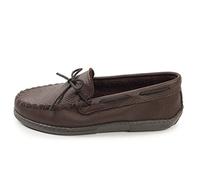 Minnetonka Men 892W Moosehide Classic Mocassins, Brown (Chocolate), 7 UK