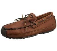 Minnetonka Men’s 758x Moosehide Weekend Moc Mocassins, Brown (Carmel), 10.5 D(M) US