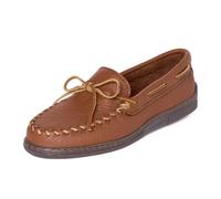 Minnetonka Men's Moosehide Classic Moccasin, Carmel, 10 UK
