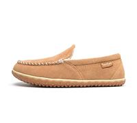 Minnetonka Men's Tilden Moccasin Slippers, Cinnamon, 9 Wide