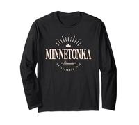 Minnetonka Minnesota Modern - Minnetonka MN Long Sleeve T-Shirt