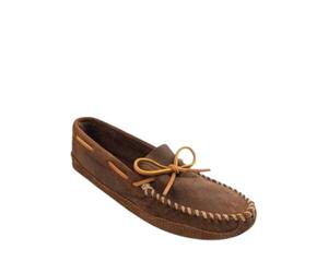 Minnetonka Mocassin aus Rauleder low shoe Braun, B