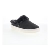 Minnetonka Windy 40465 Womens Gray Suede Slip On Clogs Slippers Shoes