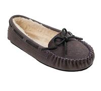 Minnetonka Women's Cally-Wide, Grey, 7 C/D US