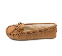 Minnetonka Women's Cally Low-Top Slippers, Beige (Cinnamon), 3.5 UK