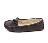 Minnetonka Women's Cally Low-Top Slippers, (Grey), 3 UK 36 EU