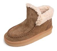 Minnetonka Women's Chandra Suede Berber Lined Ankle Boots, Brown, 5 UK