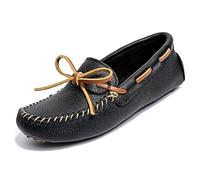 Minnetonka Women's Classic Driving Moccasin, Black, 3 UK