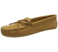 Minnetonka Women's Double Deerskin Softsole Mocassins, Beige (Natural), 7 UK