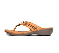 Minnetonka Women's Silverthorne 360 Sandal, Cognac, 8 M