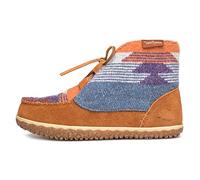 Minnetonka Womens Torrey Laceup Boot, Brown Multi, 8 UK