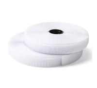 Minnhua Sew On Hook and Loop Tape 10m x 20mm Hook and Loop Strip Tape White